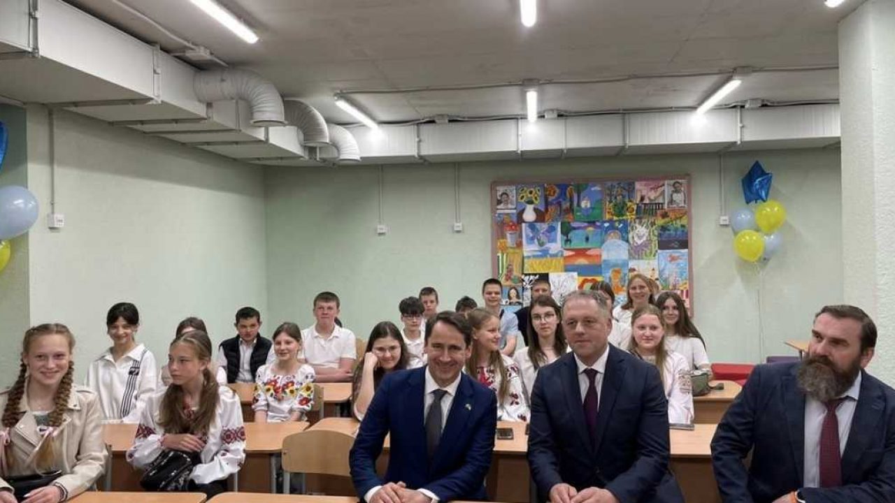 У Сумах відкрили підземну школу коштом ЄС, Литви та Ірландії